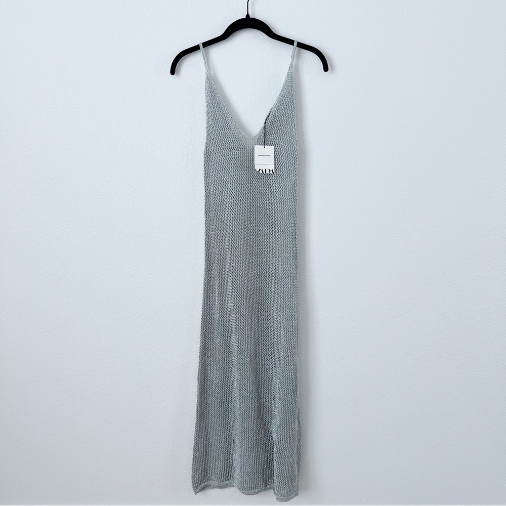 Zara Limited Edition Metallic Dress